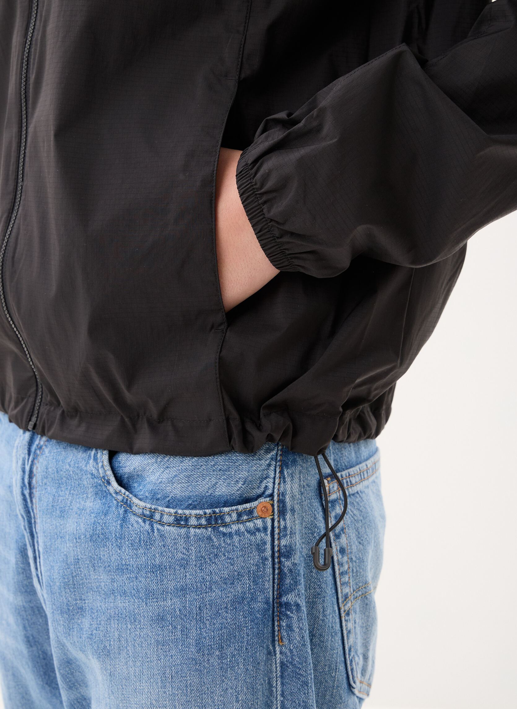 Windjacks Tjm Outdoor Shell Ja DM0DM23112 heren zwart Tommy Jeans Windjacks Tjm Outdoor Shell Ja DM0DM23112 heren zwart BLACK