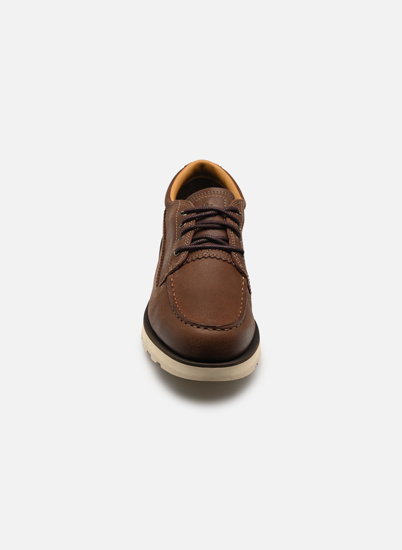 Derby schoenen BRITTON MILLS LACE UP heren bruin Timberland Derby schoenen BRITTON MILLS LACE UP heren bruin DARK BROWN FULL GRAIN