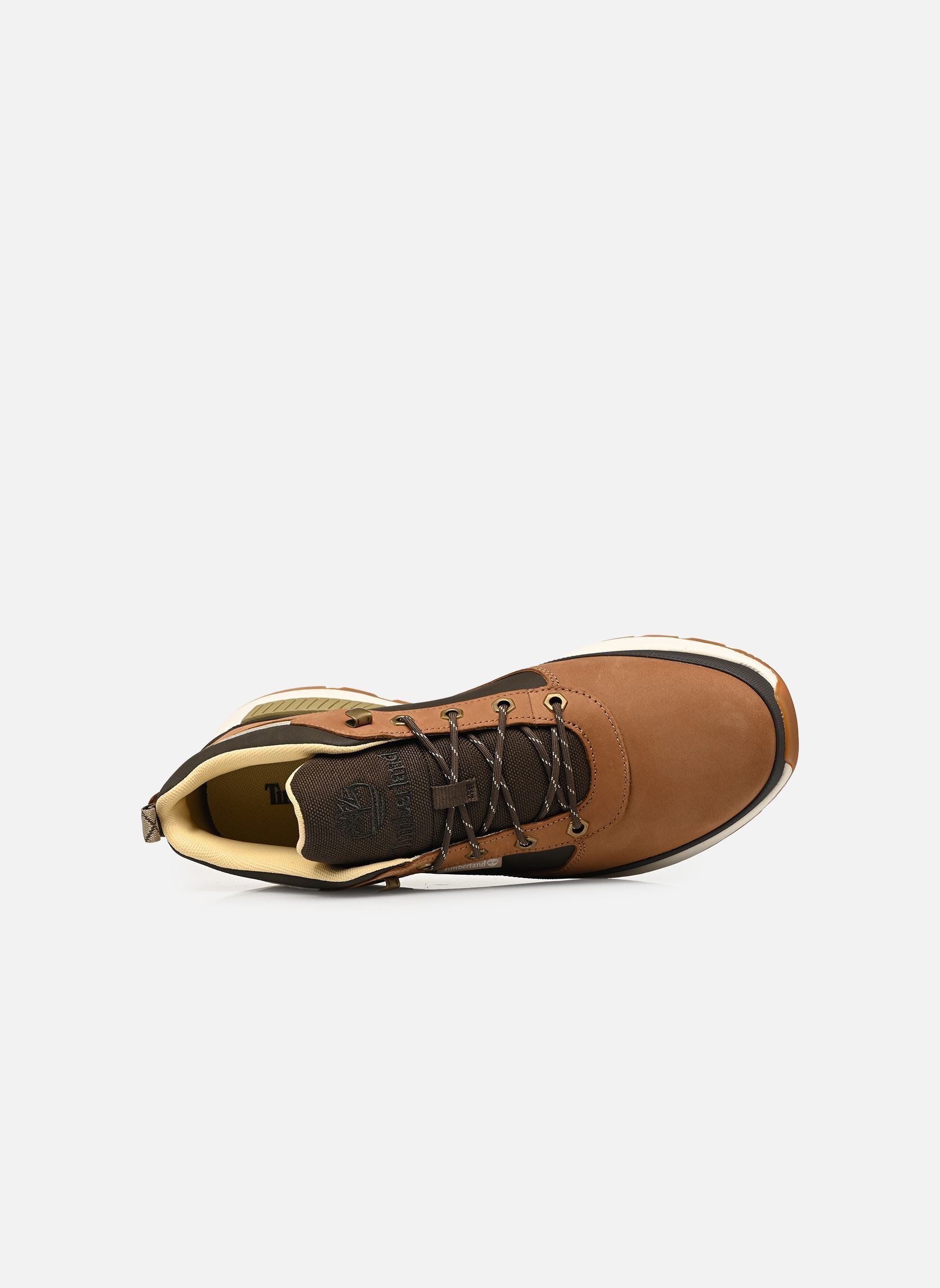 Hoge sneakers FIELD TREKKER heren bruin Timberland Hoge sneakers FIELD TREKKER heren bruin MD BROWN NUBUCK W DK BRN