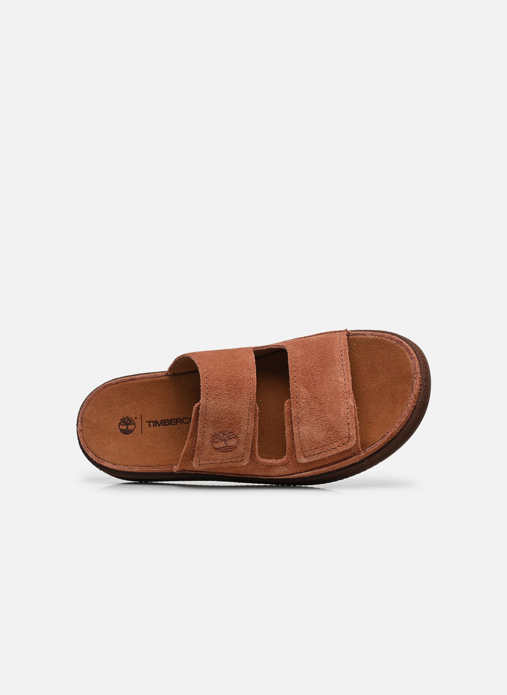 Sandalen en muilen CASCO COVE heren bruin Timberland Sandalen en muilen CASCO COVE heren bruin MEDIUM BROWN SUEDE