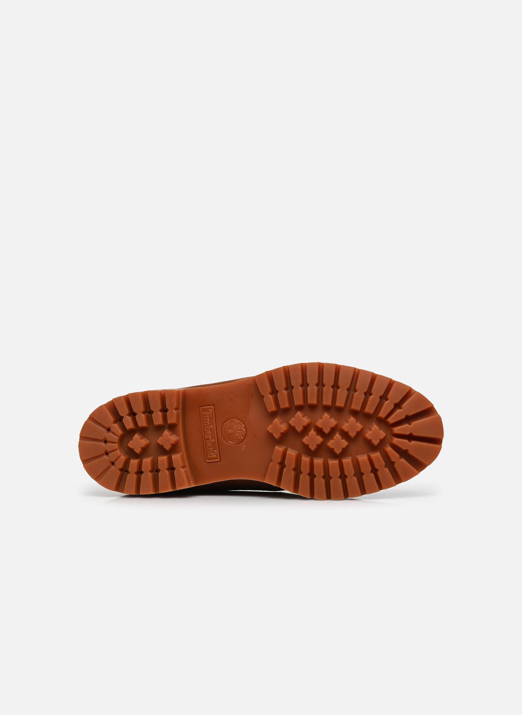 Geschnürte Stiefeletten PREMIUM CHUKKA WB herren braun Timberland Geschnürte Stiefeletten PREMIUM CHUKKA WB herren braun RUST FULL GRAIN W DK GRAY