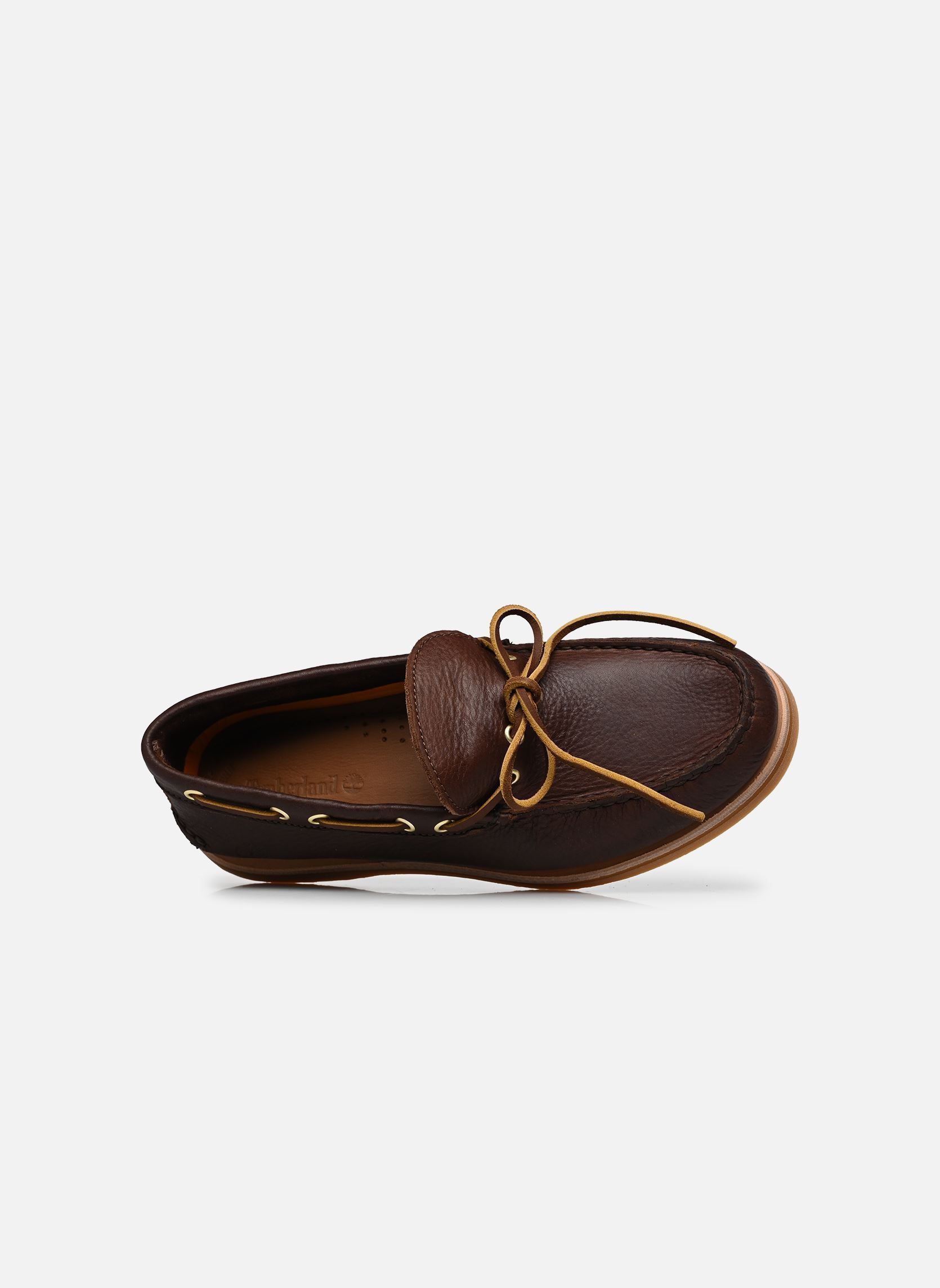 Schnürschuhe CRAFTED BOAT herren braun Timberland Schnürschuhe CRAFTED BOAT herren braun DARK BROWN FULL GRAIN 2