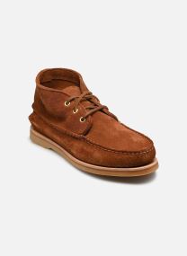 Bottines à lacets CRAFTED BOAT MID LACE homme marron