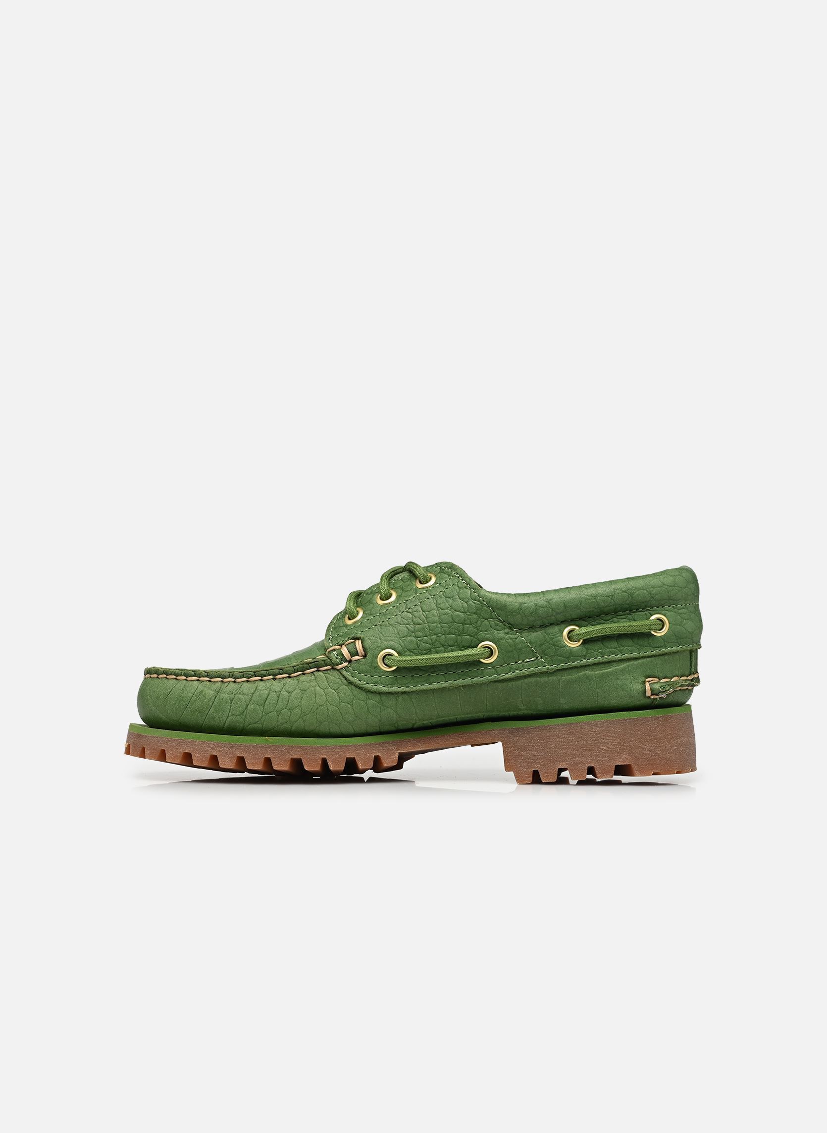 Bootschoenen AUTHENTIC BOAT SHOE W dames groen Timberland Bootschoenen AUTHENTIC BOAT SHOE W dames groen MEDIUM GREEN FULL GRAIN