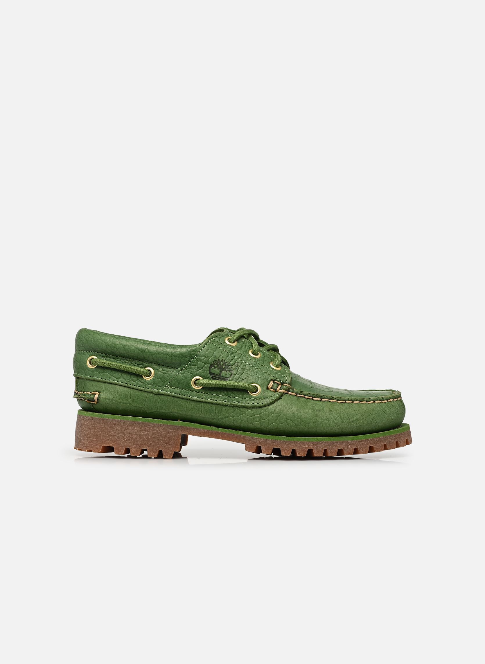 Bootschoenen AUTHENTIC BOAT SHOE W dames groen Timberland Bootschoenen AUTHENTIC BOAT SHOE W dames groen MEDIUM GREEN FULL GRAIN