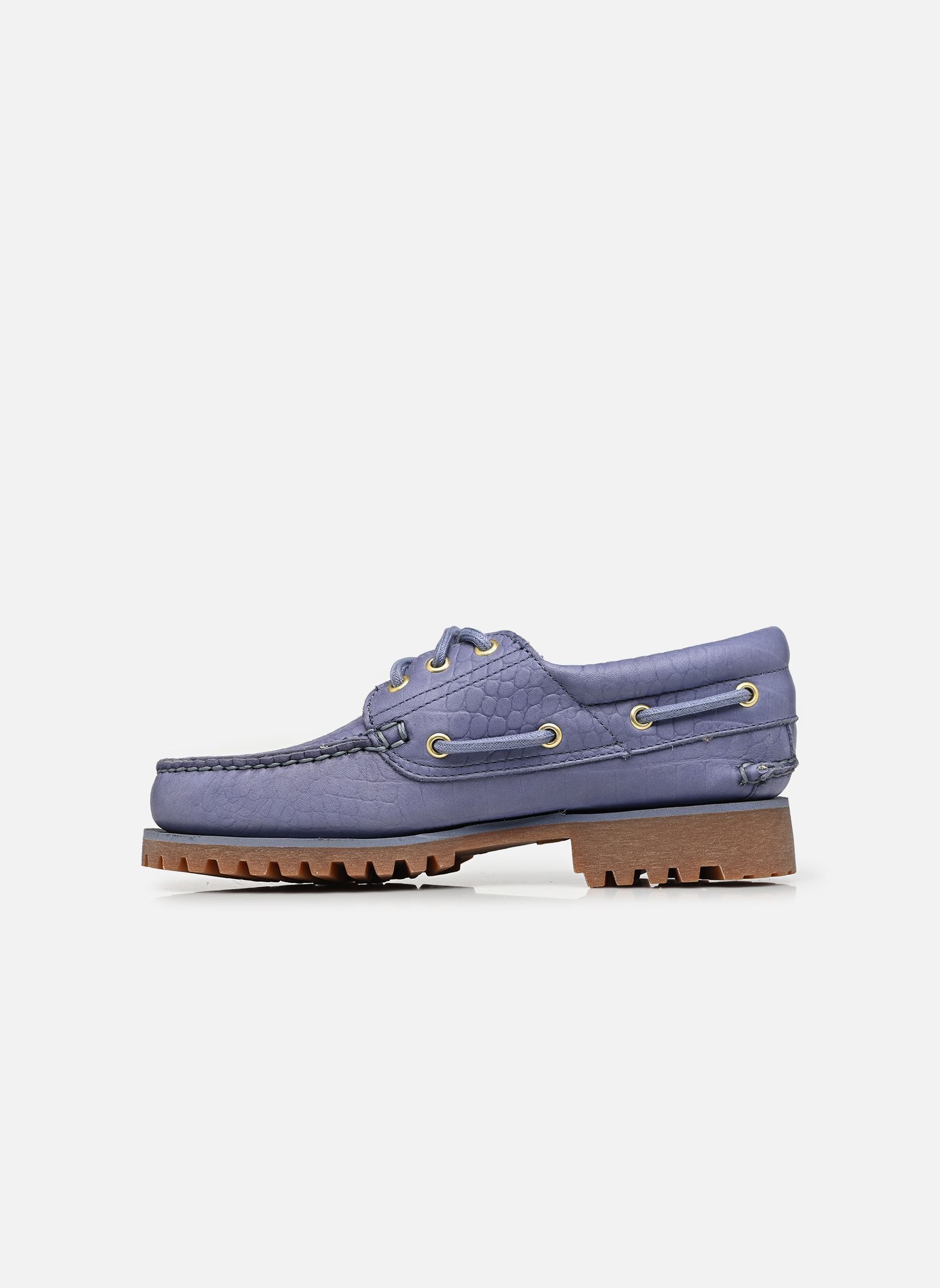 Chaussures bateaux AUTHENTIC BOAT SHOE W femme bleu Timberland Chaussures bateaux AUTHENTIC BOAT SHOE W femme bleu MEDIUM BLUE FULL GRAIN