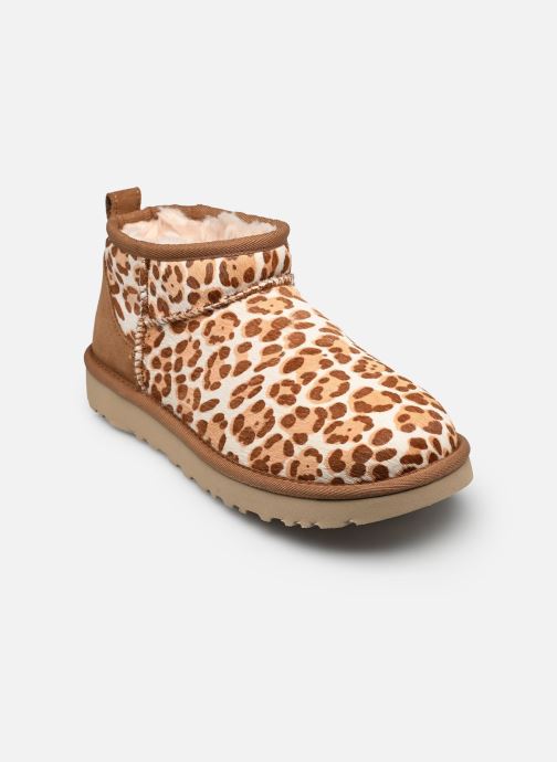 UGG Bottines fourrées W Classic Ultra Mini Plains femme multicolore