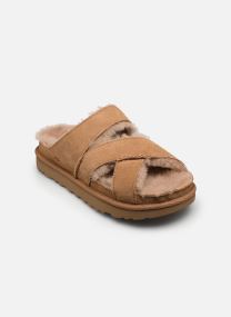 Mules W Greenport Cross Strap Slide femme marron UGG Mules W Greenport Cross Strap Slide femme marron CHESTNUT
