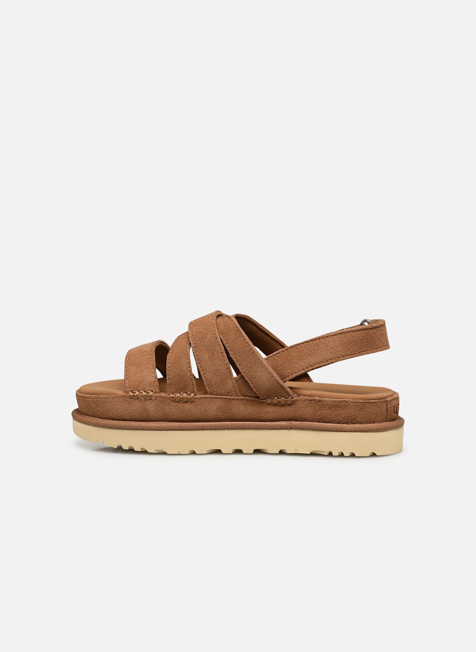 Sandali con zeppa e plateau W Goldenstar Gleam donna marrone UGG Sandali con zeppa e plateau W Goldenstar Gleam donna marrone CHESTNUT