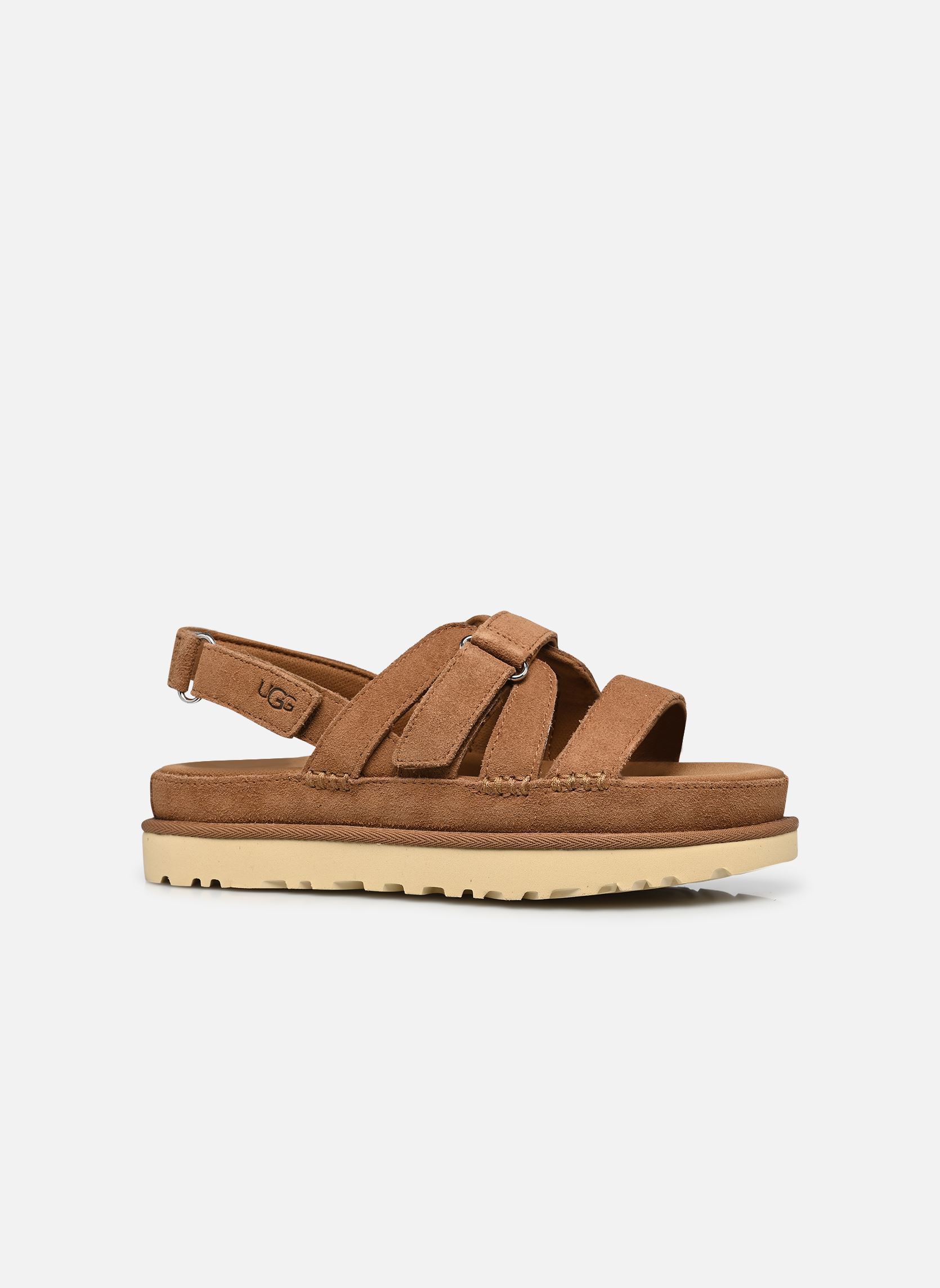 Sandali con zeppa e plateau W Goldenstar Gleam donna marrone UGG Sandali con zeppa e plateau W Goldenstar Gleam donna marrone CHESTNUT