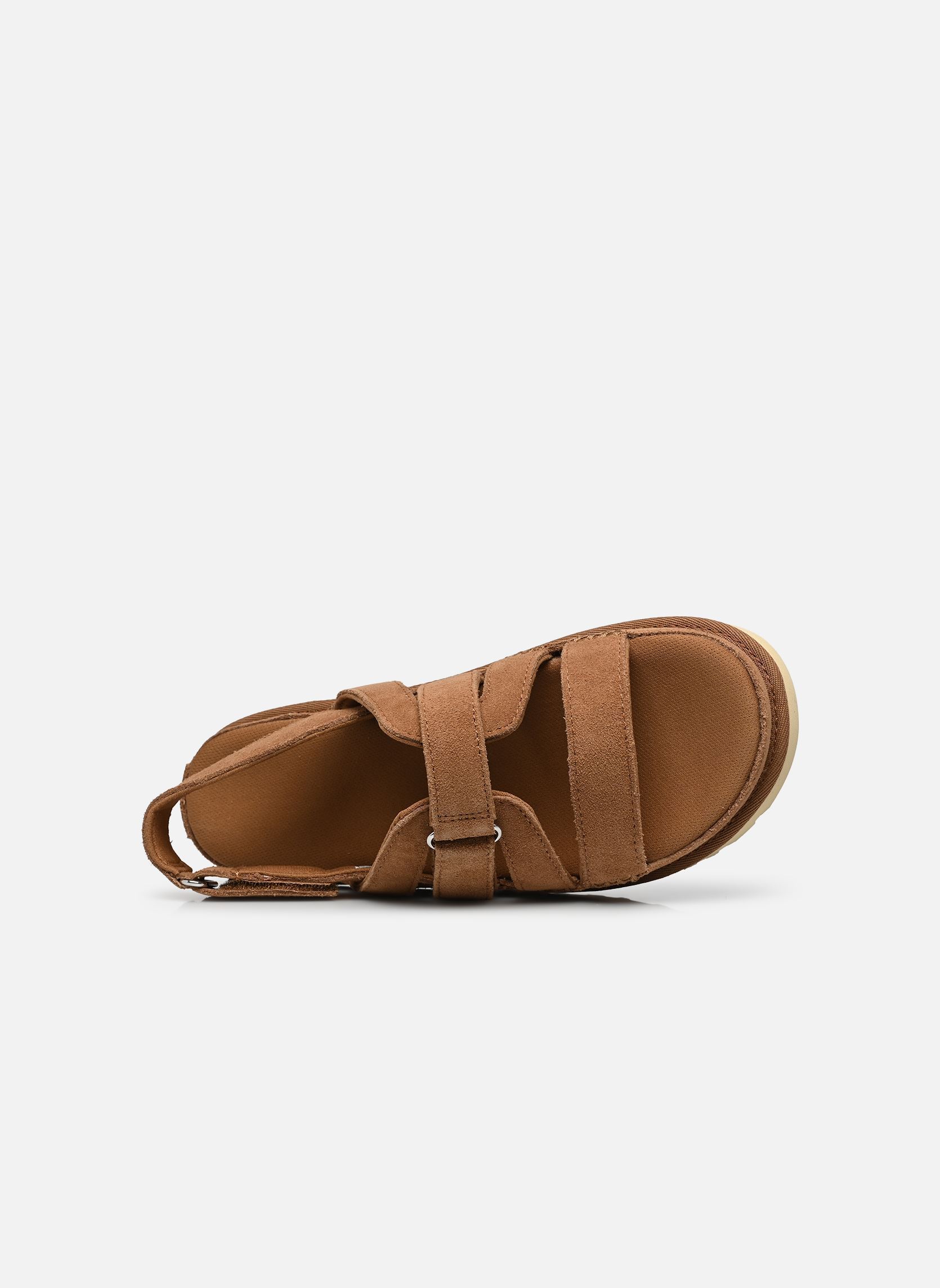 Sandali con zeppa e plateau W Goldenstar Gleam donna marrone UGG Sandali con zeppa e plateau W Goldenstar Gleam donna marrone CHESTNUT