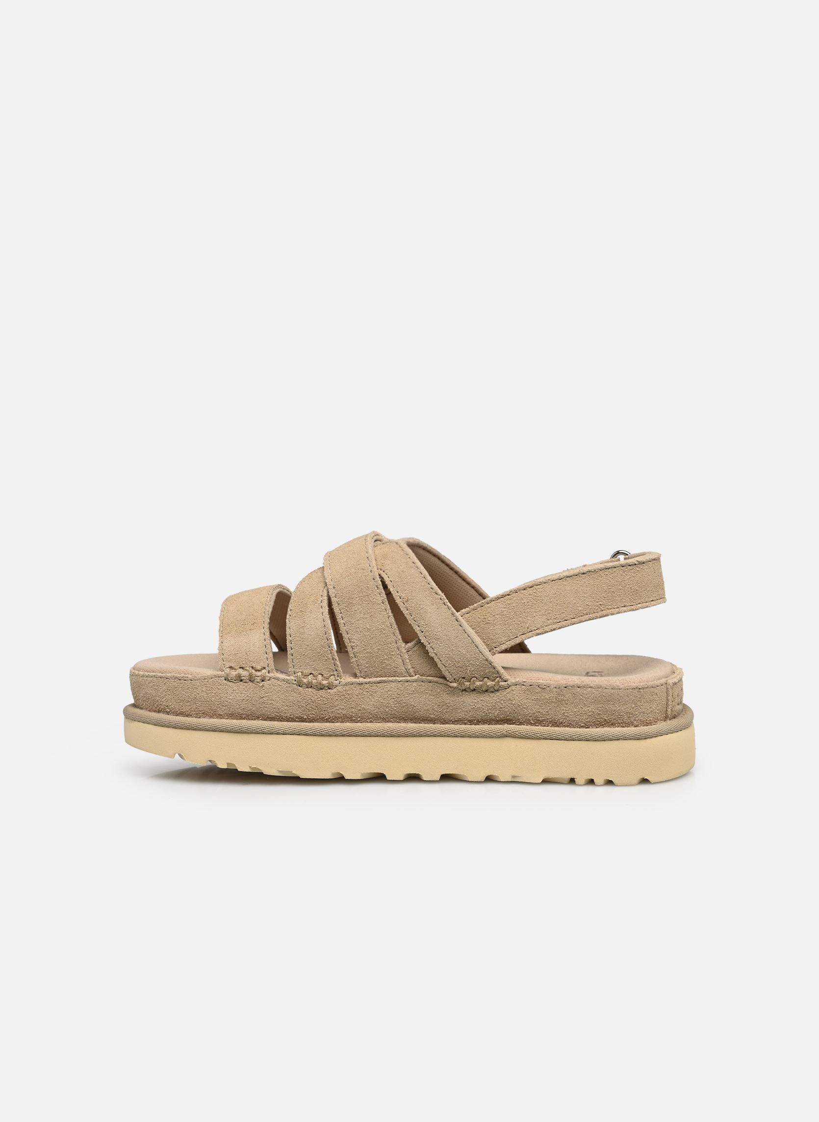 Sandalias y plataformas de cuña W Goldenstar Gleam mujer beige UGG Sandalias y plataformas de cuña W Goldenstar Gleam mujer beige MUSTARD SEED