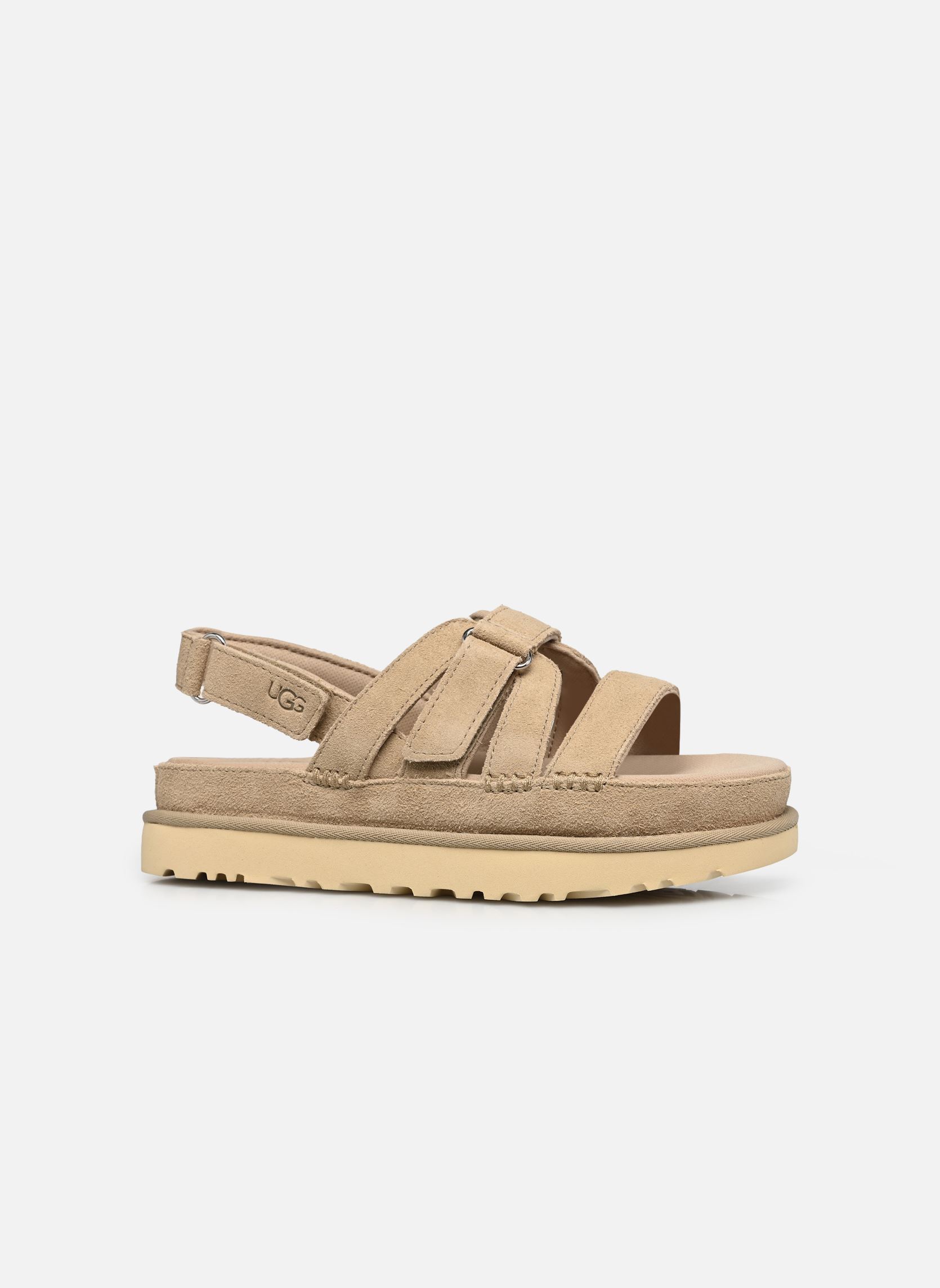 Sandalias y plataformas de cuña W Goldenstar Gleam mujer beige UGG Sandalias y plataformas de cuña W Goldenstar Gleam mujer beige MUSTARD SEED