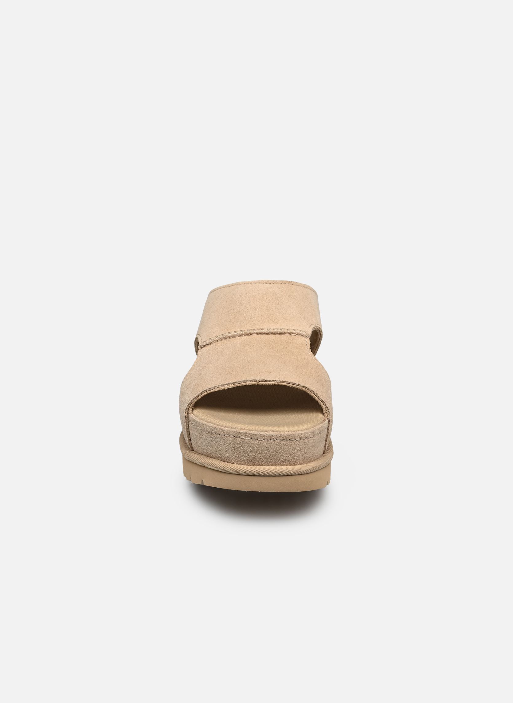 Keil- und Plateausandalen W Goldenstar Hi Cutout Slide damen beige UGG Keil- und Plateausandalen W Goldenstar Hi Cutout Slide damen beige SAND