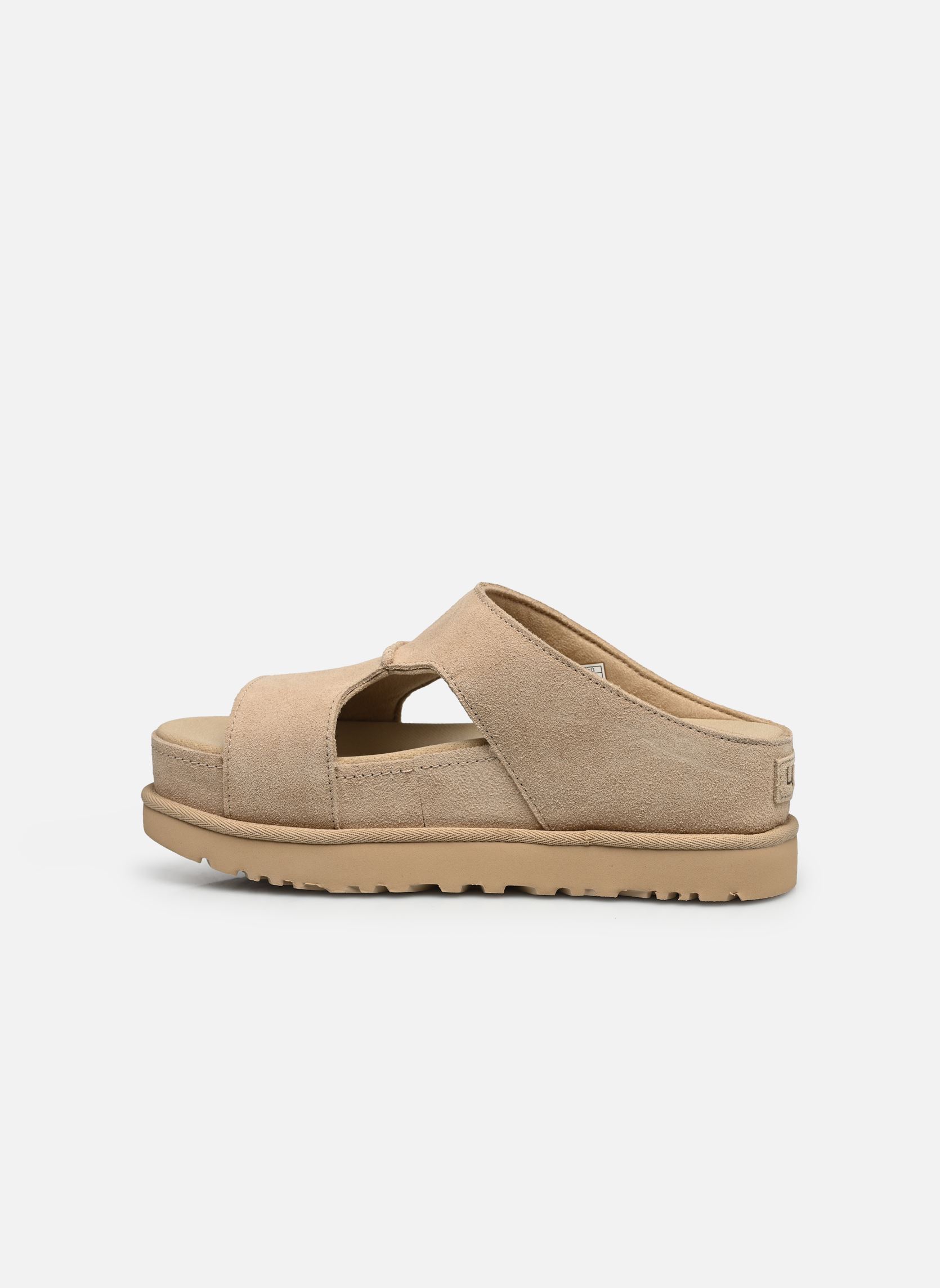 Keil- und Plateausandalen W Goldenstar Hi Cutout Slide damen beige UGG Keil- und Plateausandalen W Goldenstar Hi Cutout Slide damen beige SAND