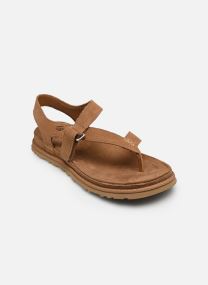 Sandalias y plataformas de cuña W Goldengaze Toe Post mujer marrón UGG Sandalias y plataformas de cuña W Goldengaze Toe Post mujer marrón CHESTNUT