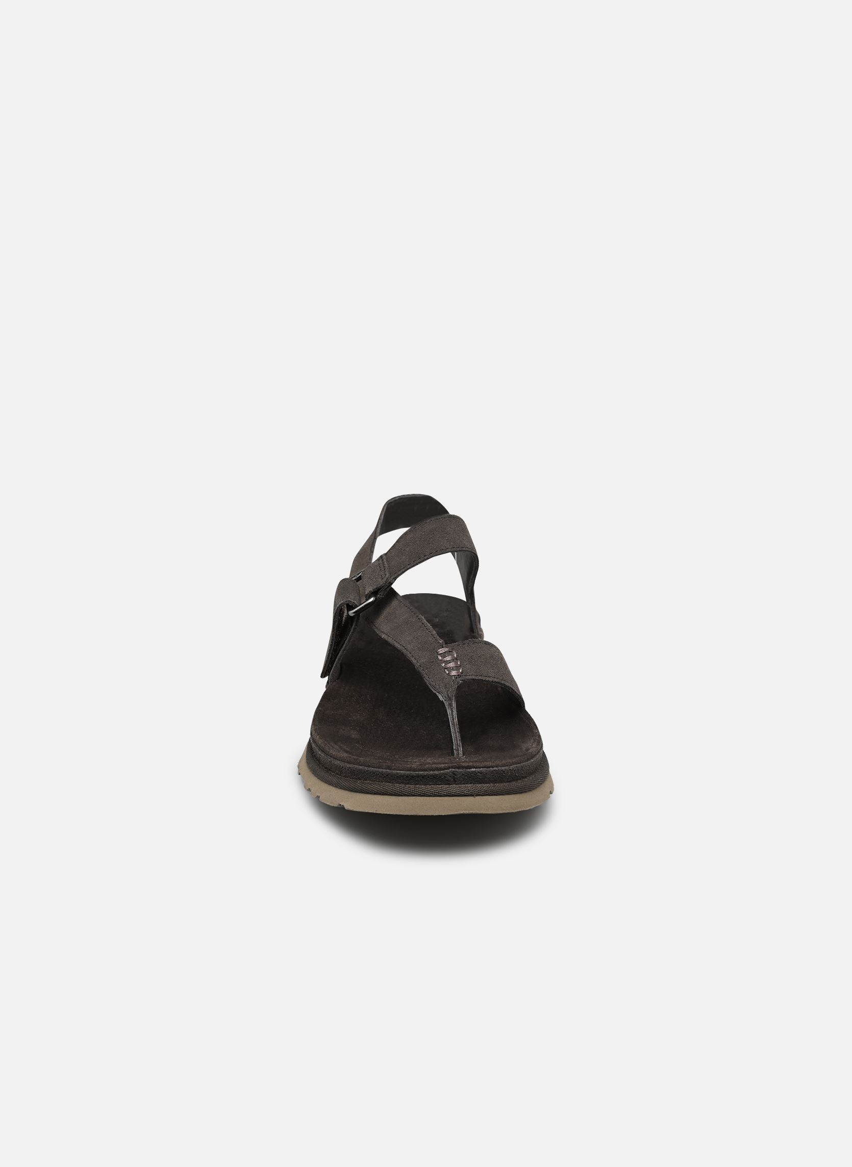 Keil- und Plateausandalen W Goldengaze Toe Post damen braun UGG Keil- und Plateausandalen W Goldengaze Toe Post damen braun DENSE SMOKE