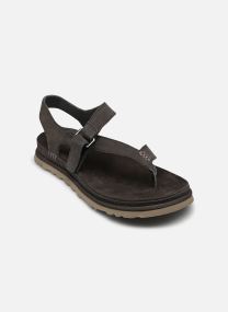 Sandalias y plataformas de cuña W Goldengaze Toe Post mujer marrón