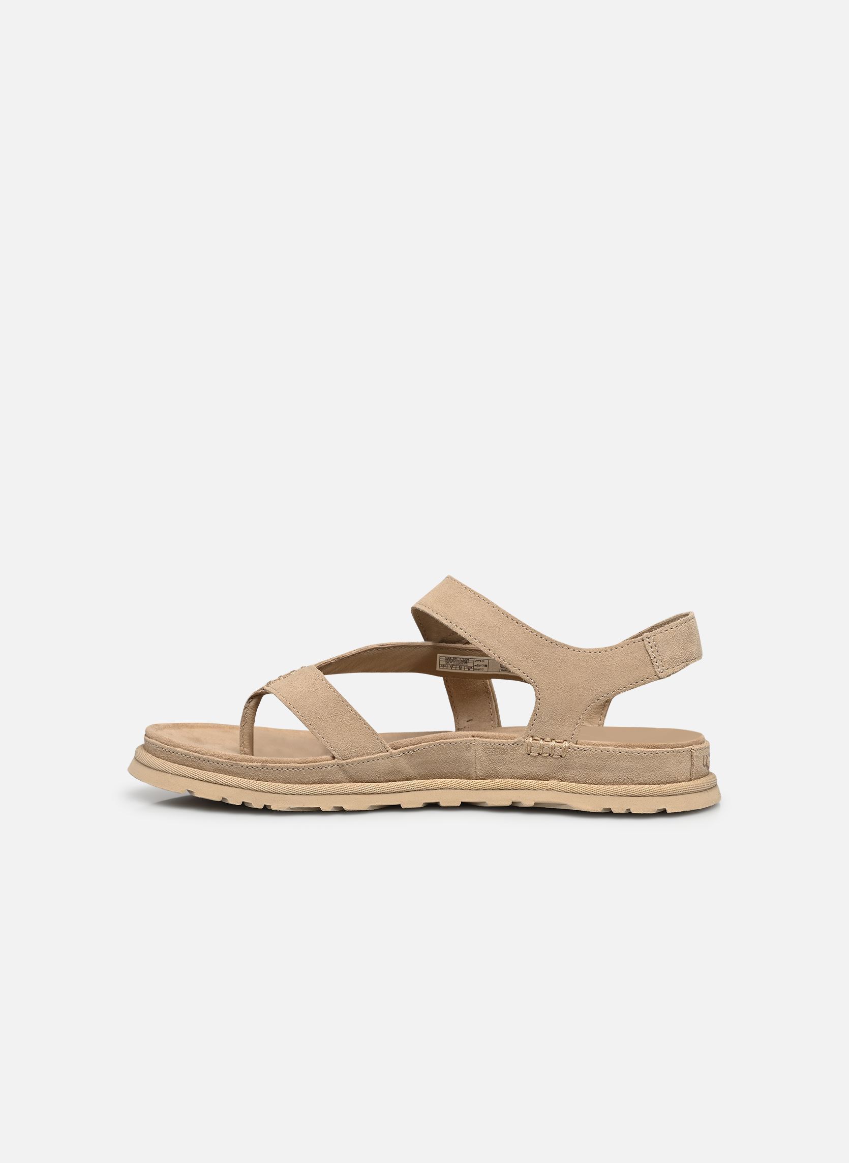 Sandales compensées et plateformes W Goldengaze Toe Post femme beige UGG Sandales compensées et plateformes W Goldengaze Toe Post femme beige SAND
