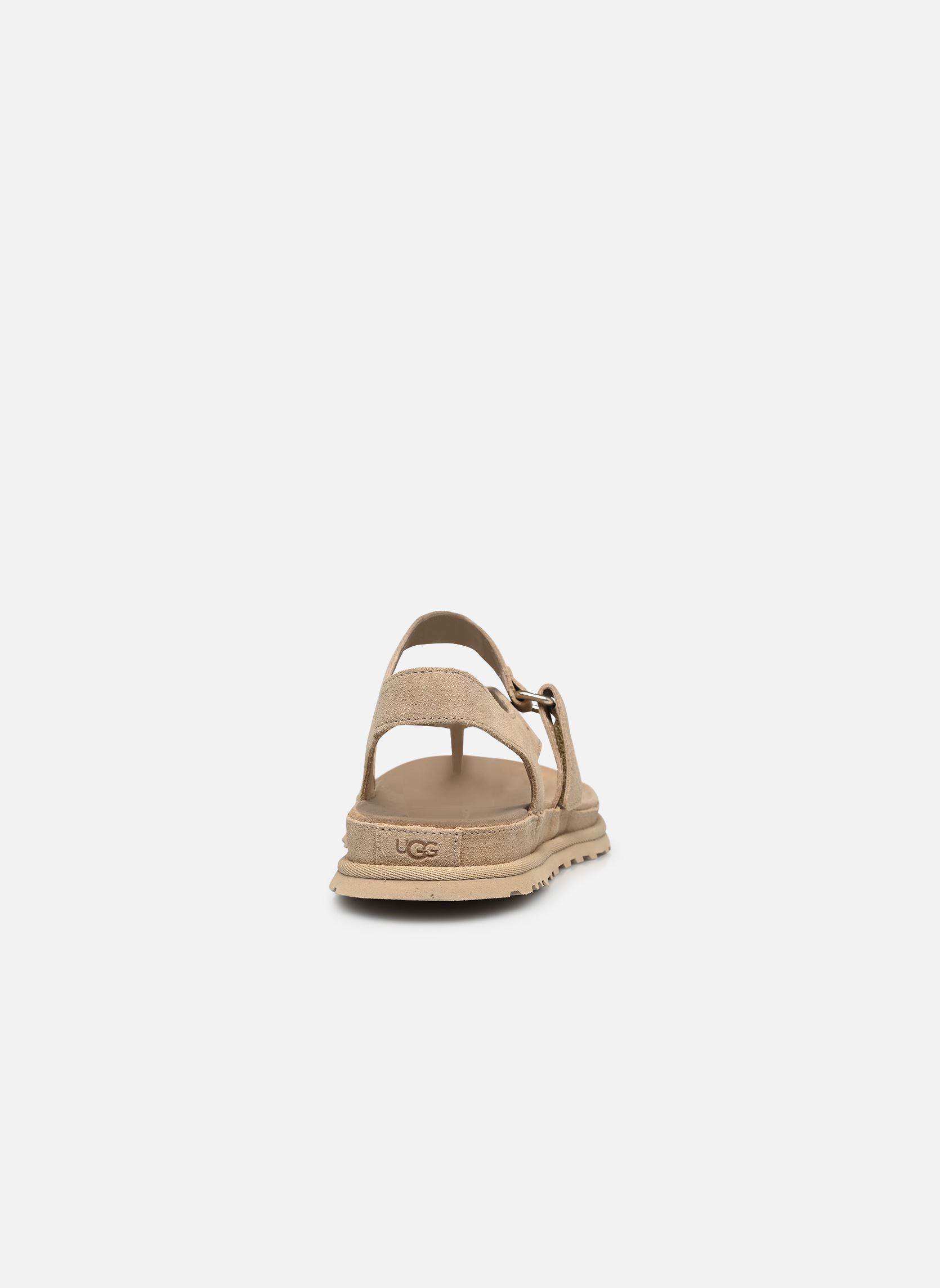 Sandales compensées et plateformes W Goldengaze Toe Post femme beige UGG Sandales compensées et plateformes W Goldengaze Toe Post femme beige SAND