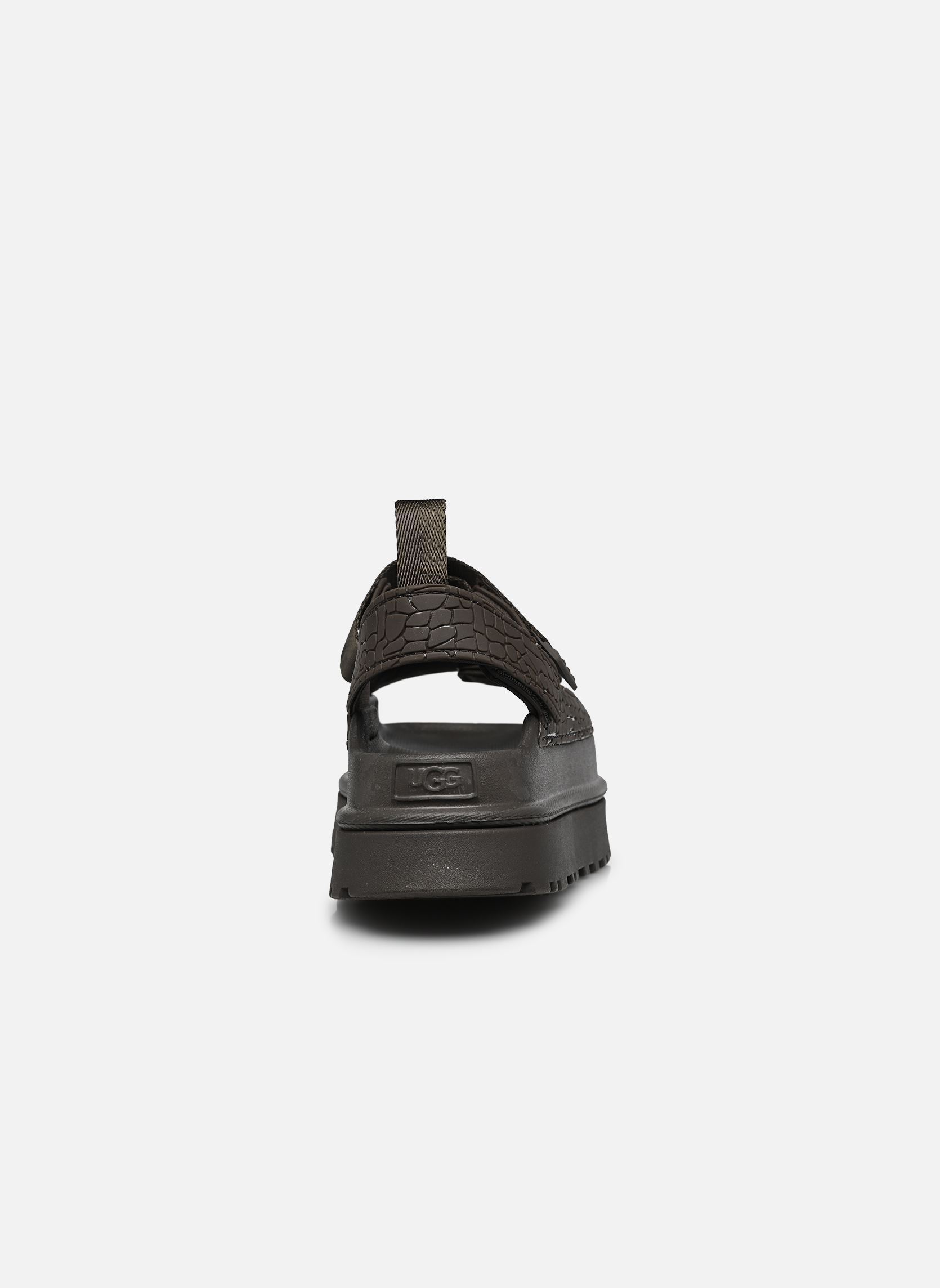 Sandalias y plataformas de cuña W Goldenglow Embossed mujer marrón UGG Sandalias y plataformas de cuña W Goldenglow Embossed mujer marrón DENSE SMOKE