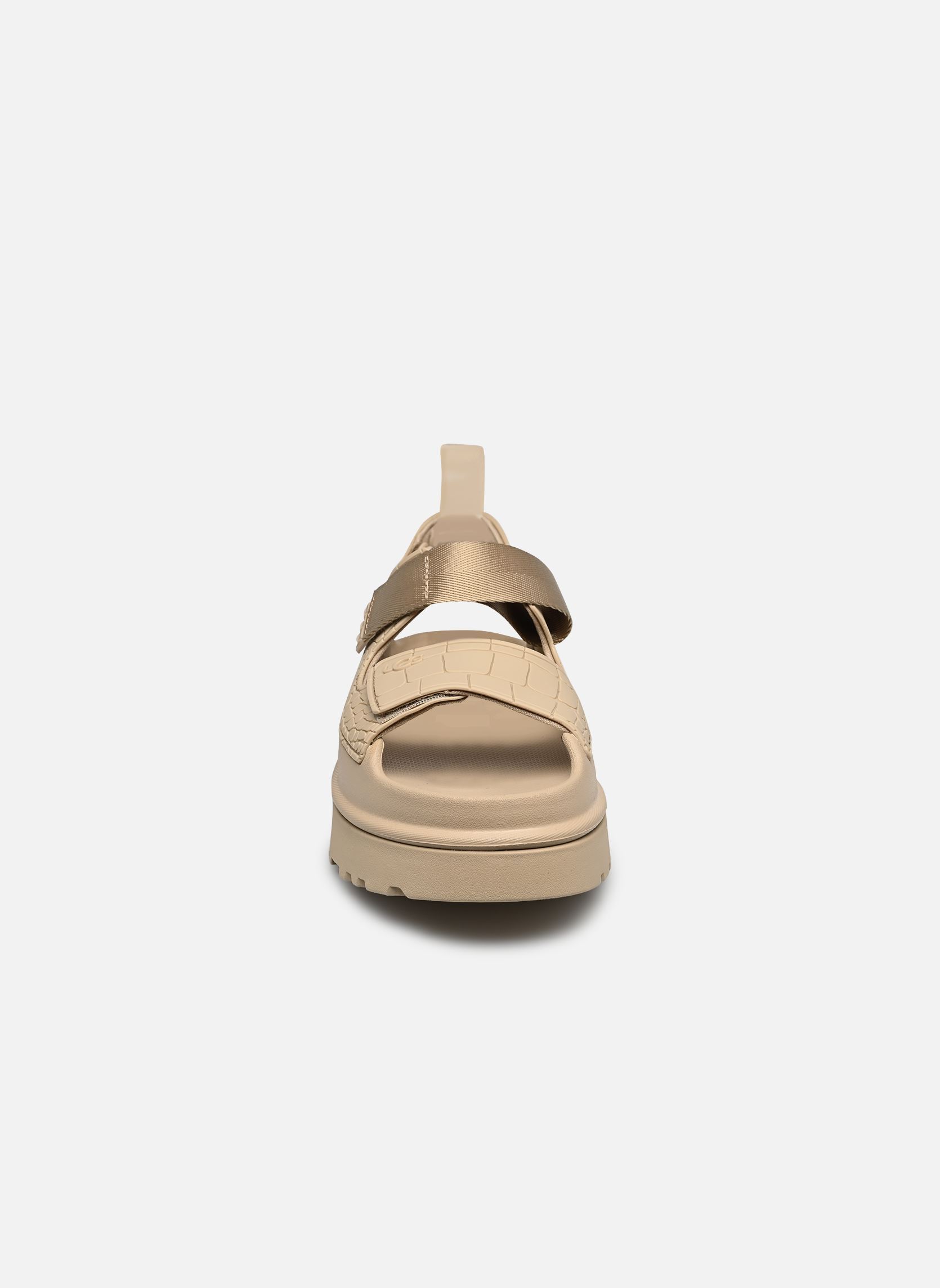 Sandales compensées et plateformes W Goldenglow Embossed femme beige UGG Sandales compensées et plateformes W Goldenglow Embossed femme beige MUSTARD SEED
