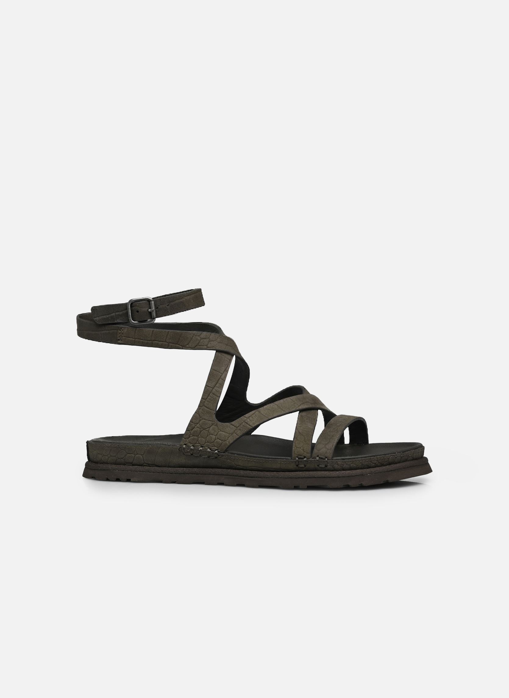 Keil- und Plateausandalen W Goldengaze Embossed Ankle Wrap damen grün UGG Keil- und Plateausandalen W Goldengaze Embossed Ankle Wrap damen grün DENSE SMOKE