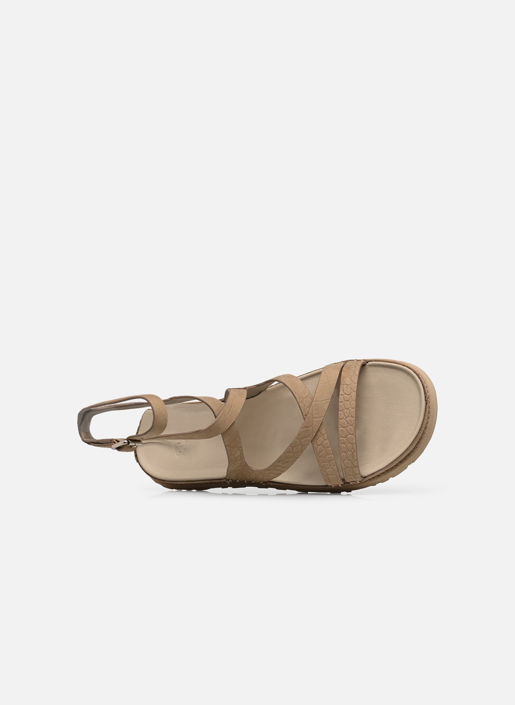 Keil- und Plateausandalen W Goldengaze Embossed Ankle Wrap damen beige UGG Keil- und Plateausandalen W Goldengaze Embossed Ankle Wrap damen beige MUSTARD SEED