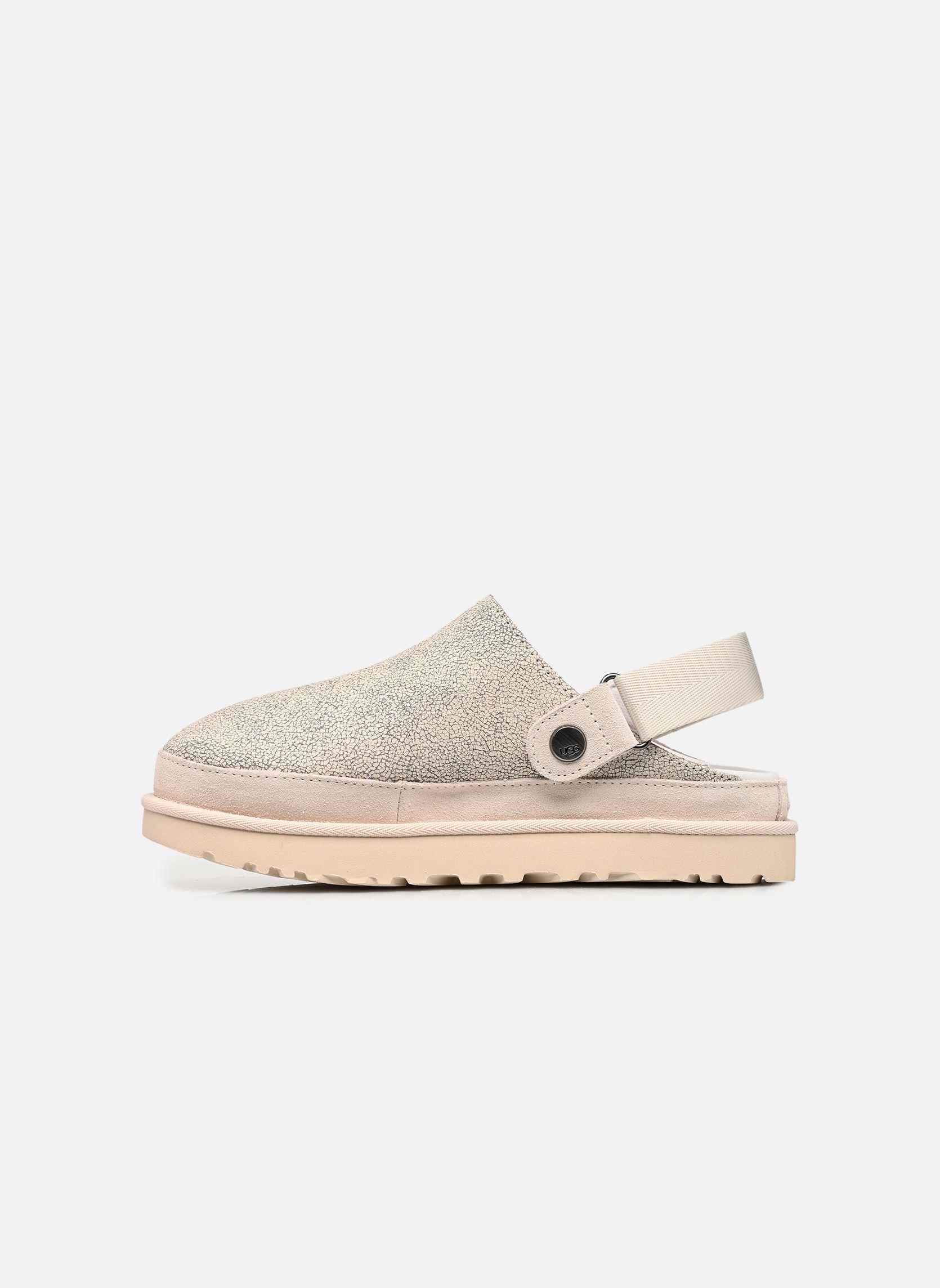 Mules W Goldenstar Crackle Clog femme blanc UGG Mules W Goldenstar Crackle Clog femme blanc CRACKLE WHITE