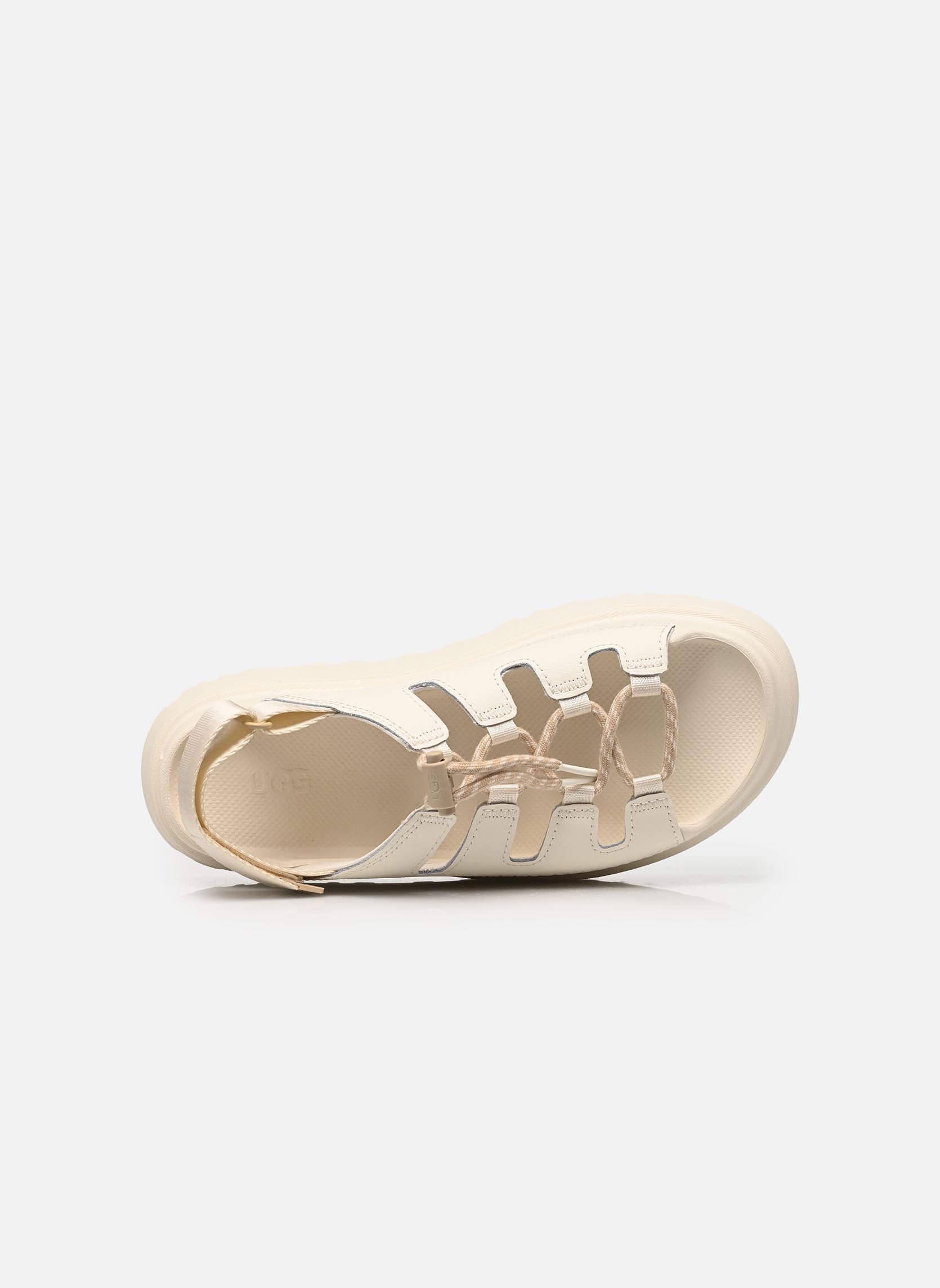Sandales compensées et plateformes W Goldenglow Toggle femme beige UGG Sandales compensées et plateformes W Goldenglow Toggle femme beige JASMINE