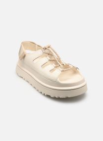 Sandales compensées et plateformes W Goldenglow Toggle femme rose