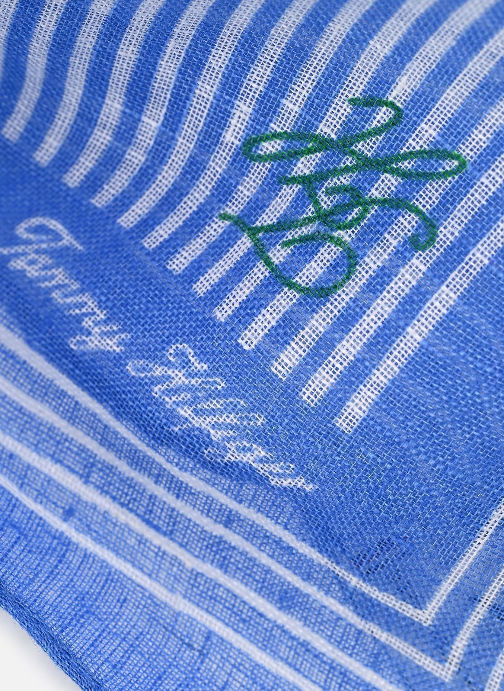 Foulards Th Script Monogram L femme bleu Tommy Hilfiger Foulards Th Script Monogram L femme bleu BLUE SPELL
