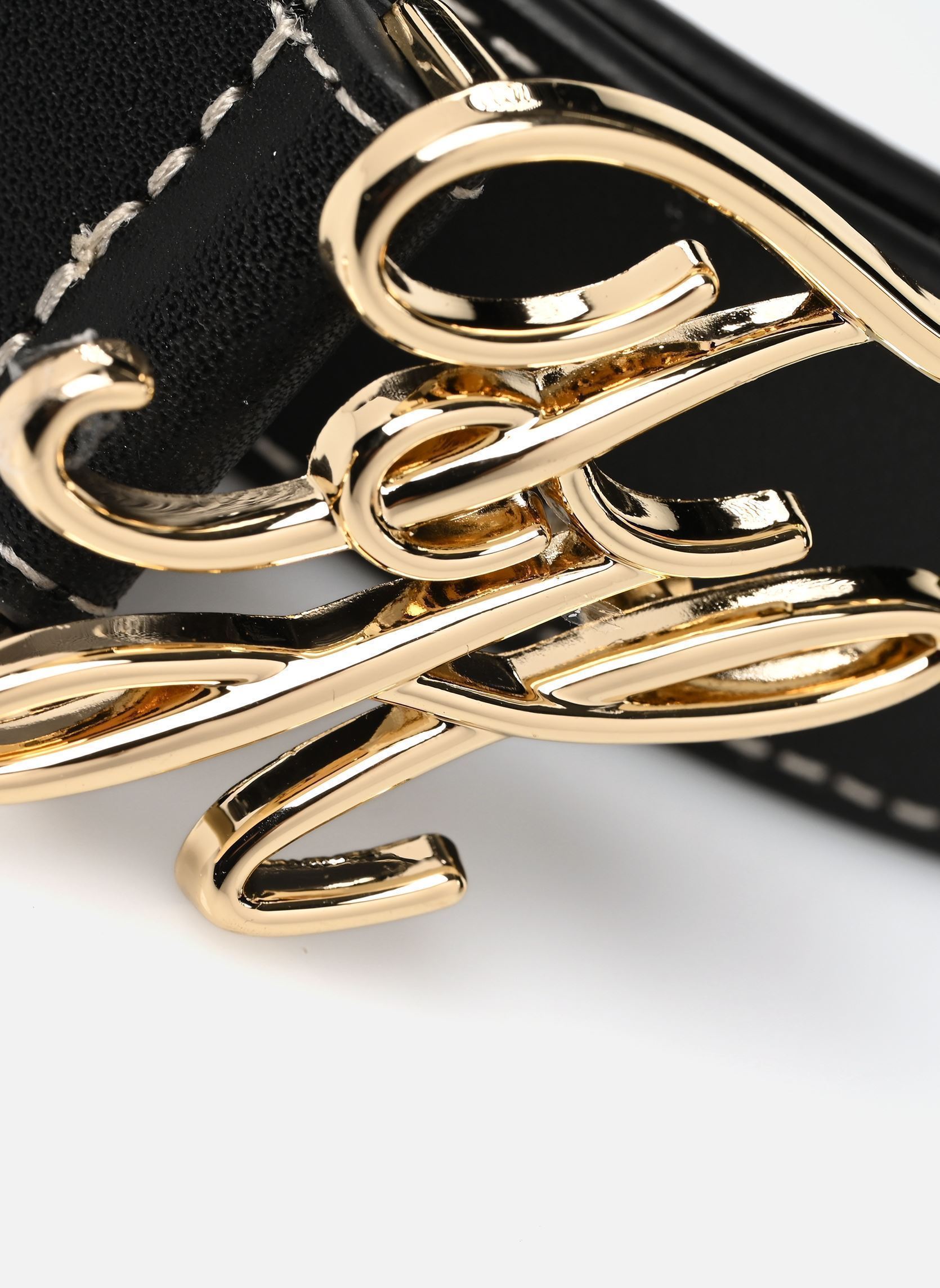 Riemen Th Script 3.0 dames zwart Tommy Hilfiger Riemen Th Script 3.0 dames zwart BLACK