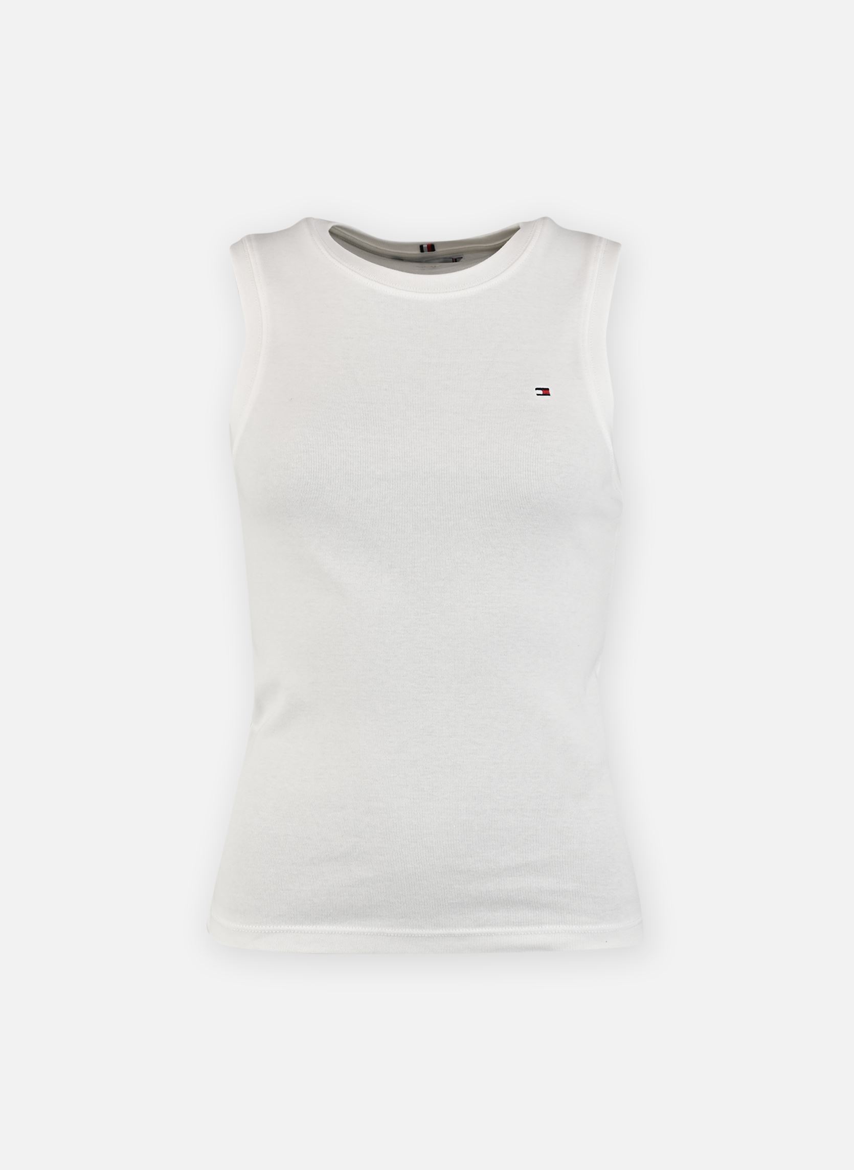 Vêtements Tommy Hilfiger Slim Cody C Nk Tank WW0WW47806 pour Femme - vue 1