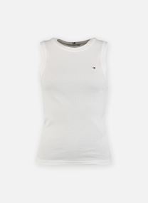 Débardeurs Slim Cody C-Nk Tank WW0WW47806 femme blanc