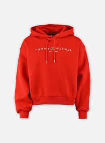 Kapuzenpullover Corp Logo Mdrn Hoodi WW0WW47832 damen rot Tommy Hilfiger Kapuzenpullover Corp Logo Mdrn Hoodi WW0WW47832 damen rot FIREWORKS