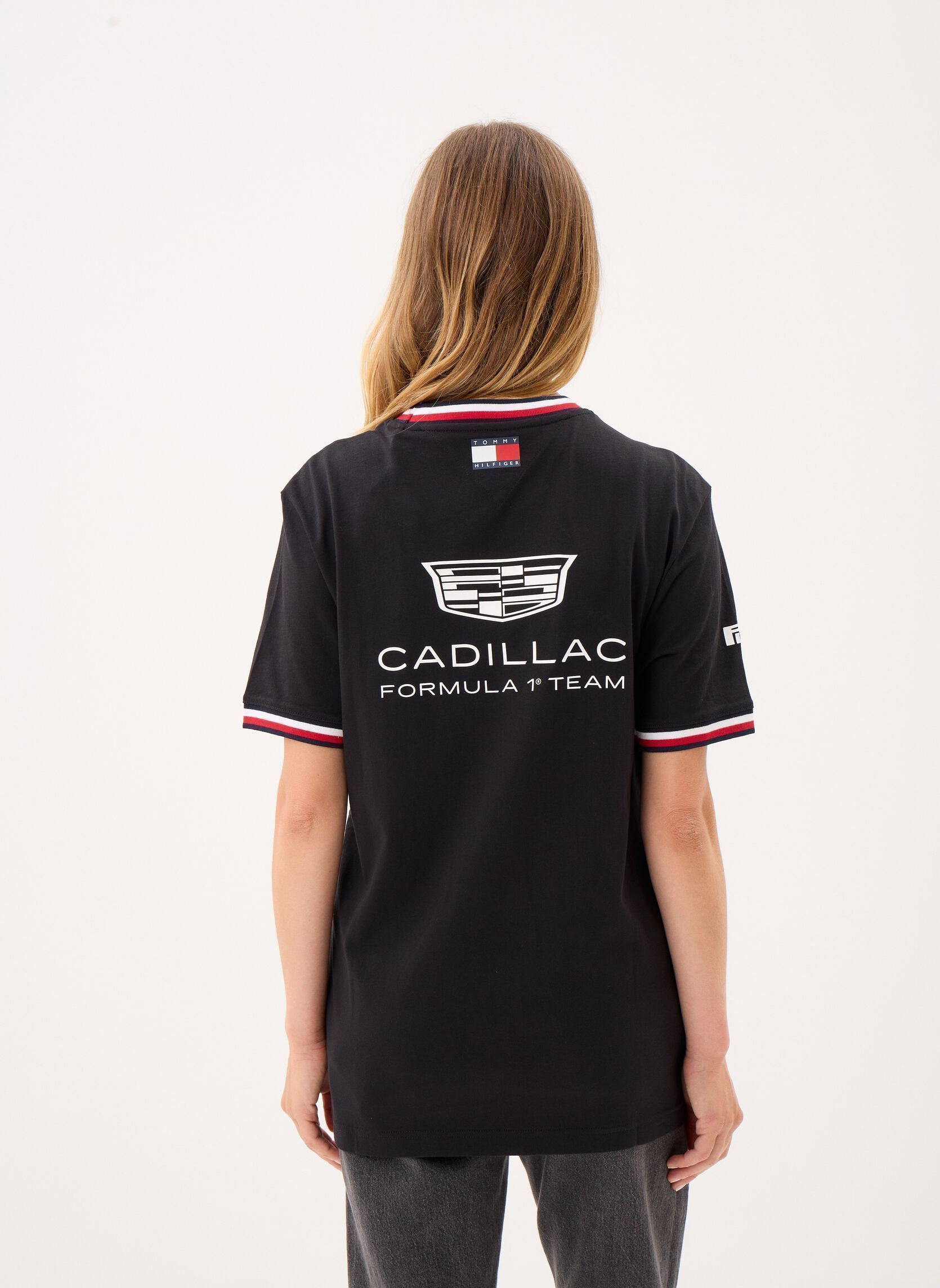 Tee-shirts Th X Cf1 Replica Tee noir Tommy Hilfiger Tee-shirts Th X Cf1 Replica Tee noir BLACK