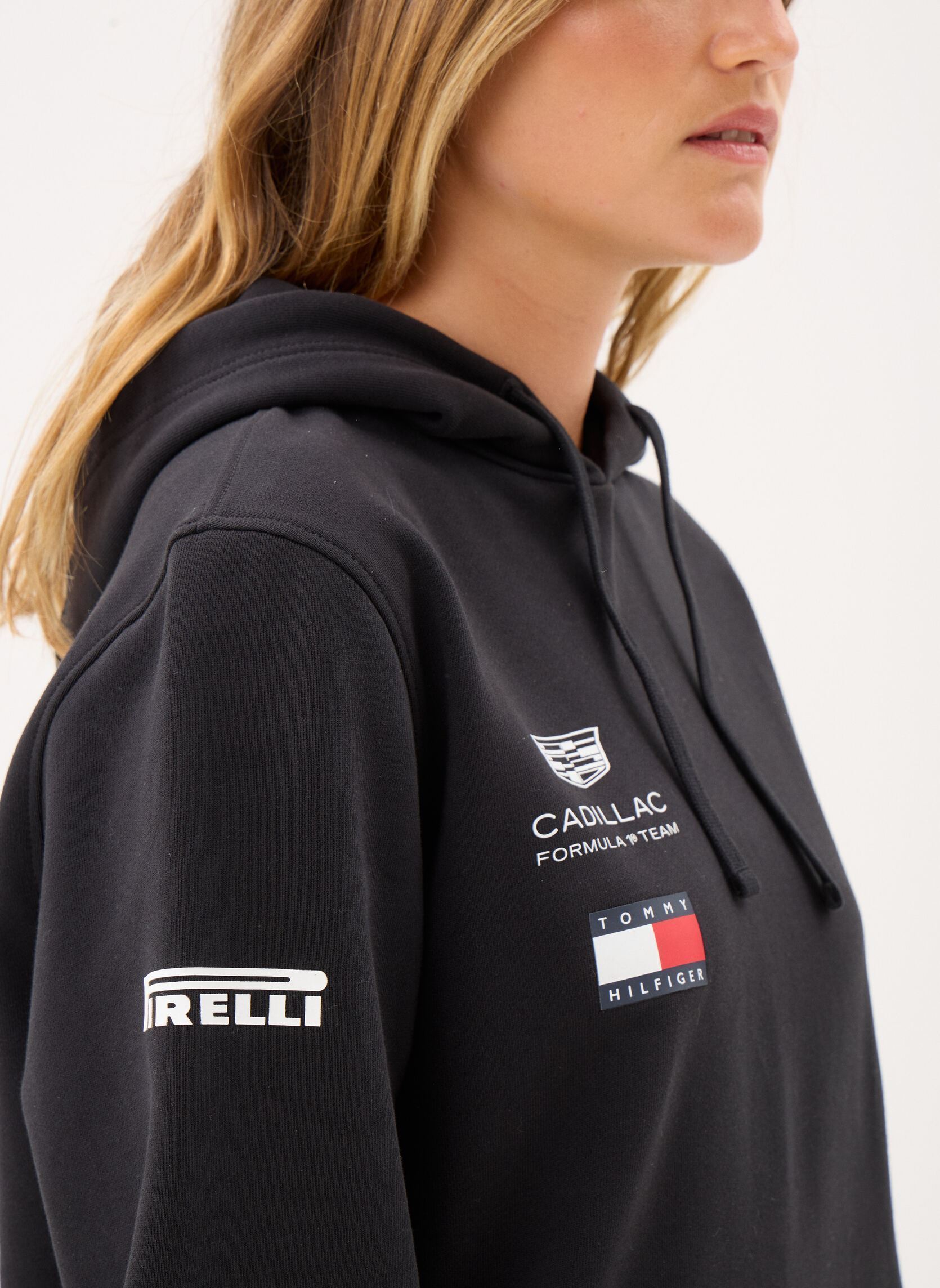 Sweats à capuche Th X Cf1 Replica Hoo noir Tommy Hilfiger Sweats à capuche Th X Cf1 Replica Hoo noir BLACK