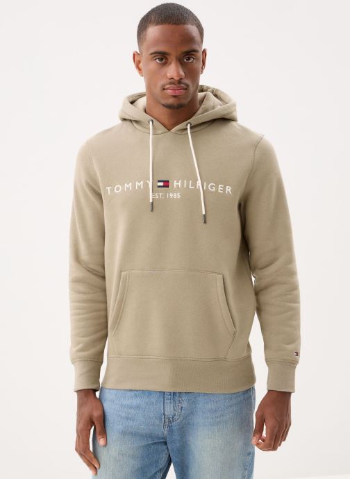 Tommy Hilfiger Sweats à capuche Tommy Logo Hoodie homme beige