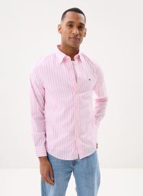 Chemises Flex Poplin Classic MW0MW42440 homme bleu