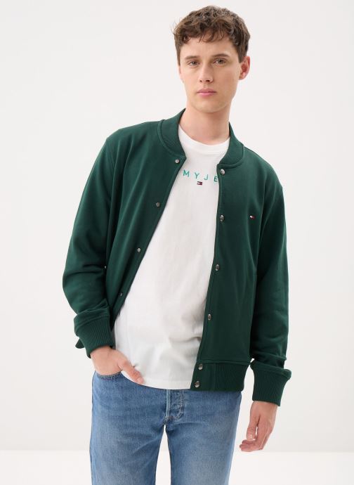 Tommy Hilfiger Vestes Essential Terry Bomb homme vert