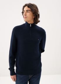 Truien Seasonal Structure Z heren blauw Tommy Hilfiger Truien Seasonal Structure Z heren blauw DESERT SKY