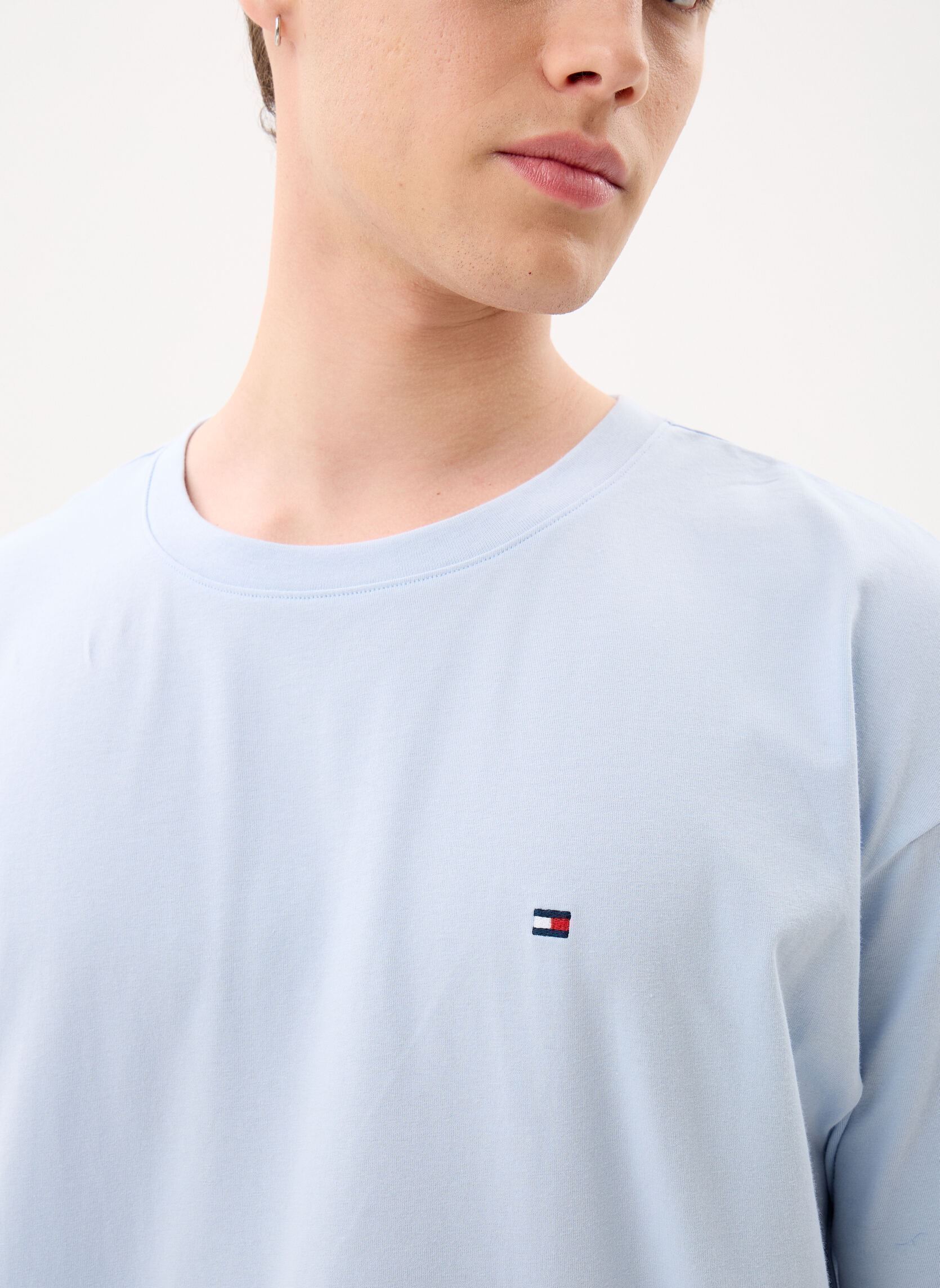 Tee-shirts Ss Jersey Pj Set UM0UM03649 homme bleu Tommy Hilfiger Tee-shirts Ss Jersey Pj Set UM0UM03649 homme bleu BREEZY BLUE/PREPPY NAVY