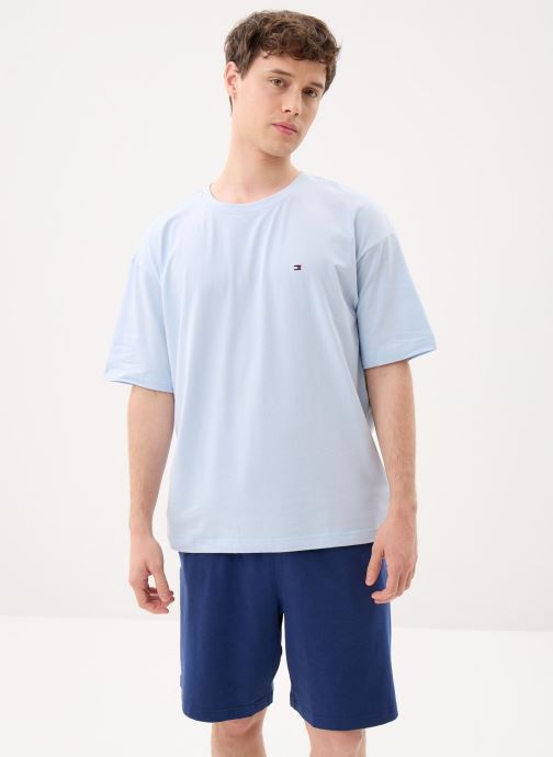 Tommy Hilfiger Tee-shirts Ss Jersey Pj Set UM0UM03649 homme bleu
