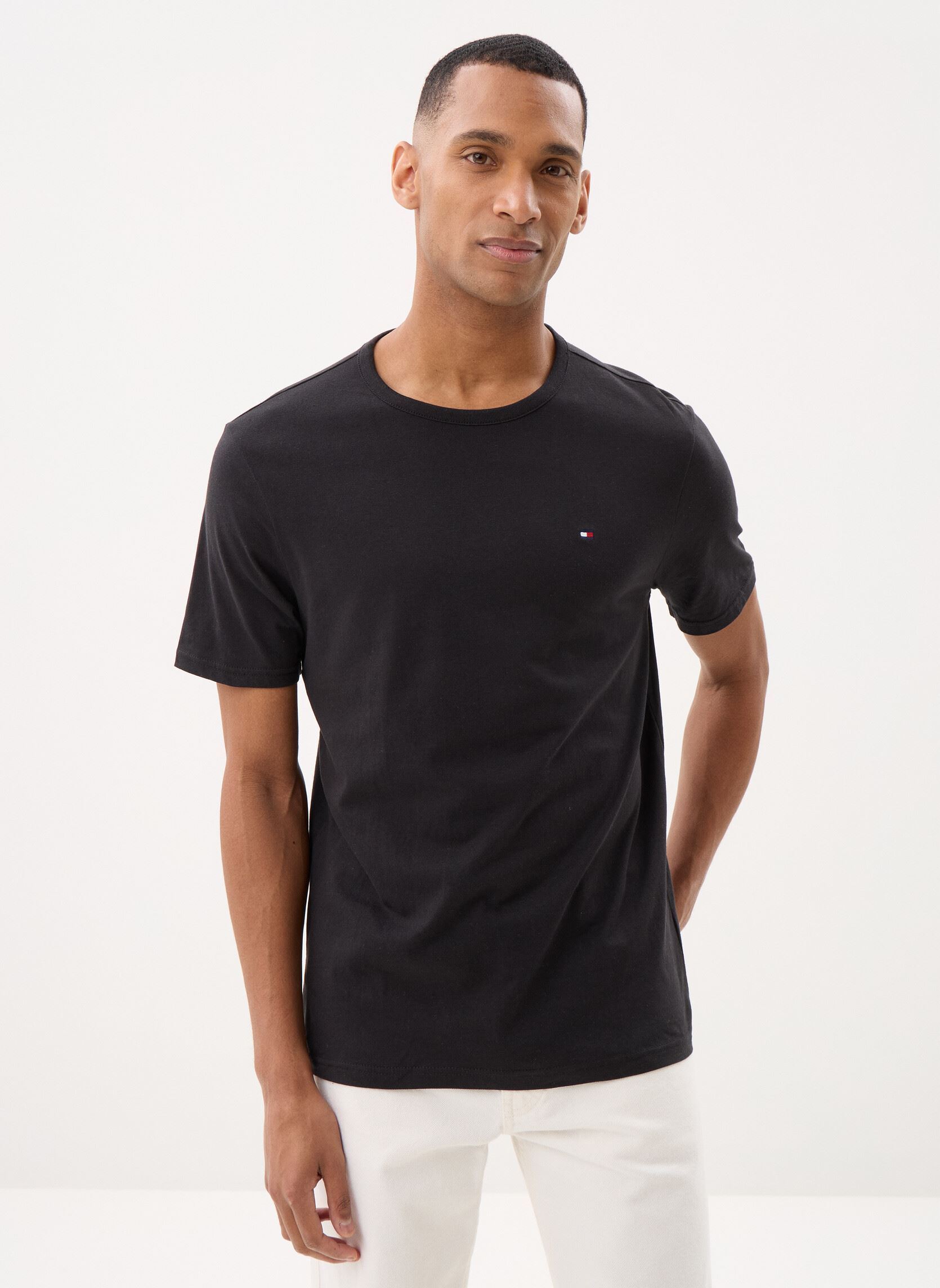 Lot De 3 T-Shirts En Coton Col Rond UM0U by Tommy Hilfiger