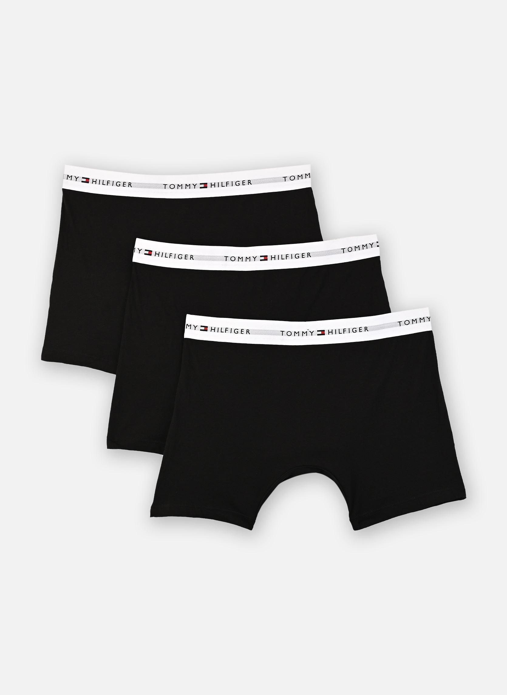 Caleçons Lot De 3 Boxers Signature À Ceinture À L homme noir Tommy Hilfiger Caleçons Lot De 3 Boxers Signature À Ceinture À L homme noir BLACK/BLACK/BLACK WHITE WB
