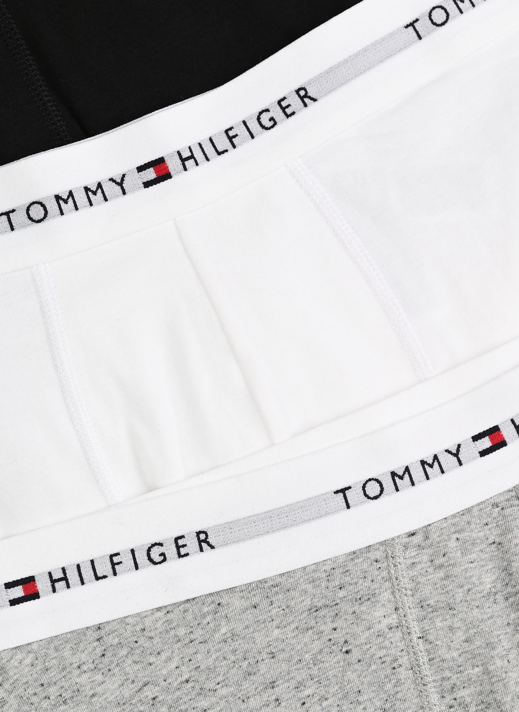 Caleçons Lot De 3 Boxers Signature À Ceinture À L homme gris Tommy Hilfiger Caleçons Lot De 3 Boxers Signature À Ceinture À L homme gris GREY HEATHER/BLACK/WHITE