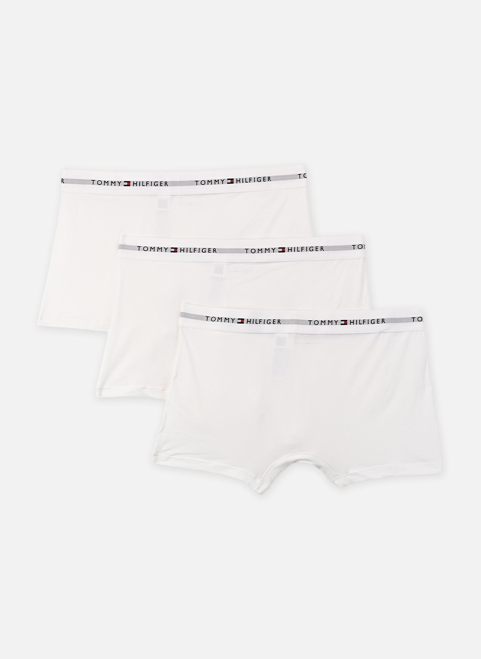 Unterhosen Lot De 3 Boxers Signature À Ceinture À L herren weiß Tommy Hilfiger Unterhosen Lot De 3 Boxers Signature À Ceinture À L herren weiß WHITE/WHITE/WHITE