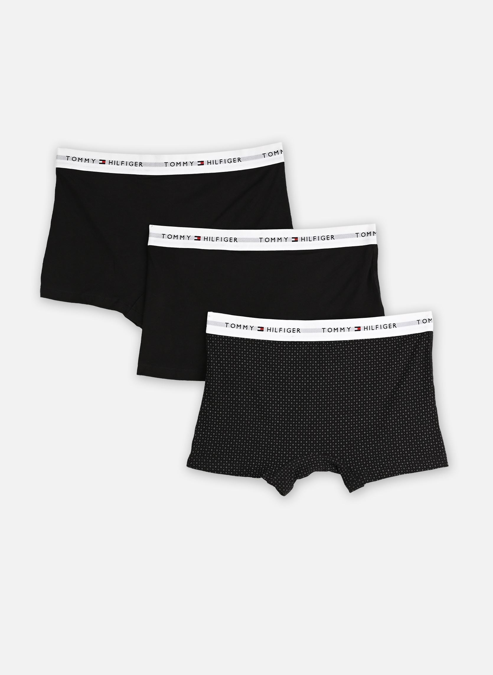 Sous-vêtements de sport Lot De 3 Boxers Signature À Ceinture À L homme noir Tommy Hilfiger Sous-vêtements de sport Lot De 3 Boxers Signature À Ceinture À L homme noir BLK/BLK/MINI GEO