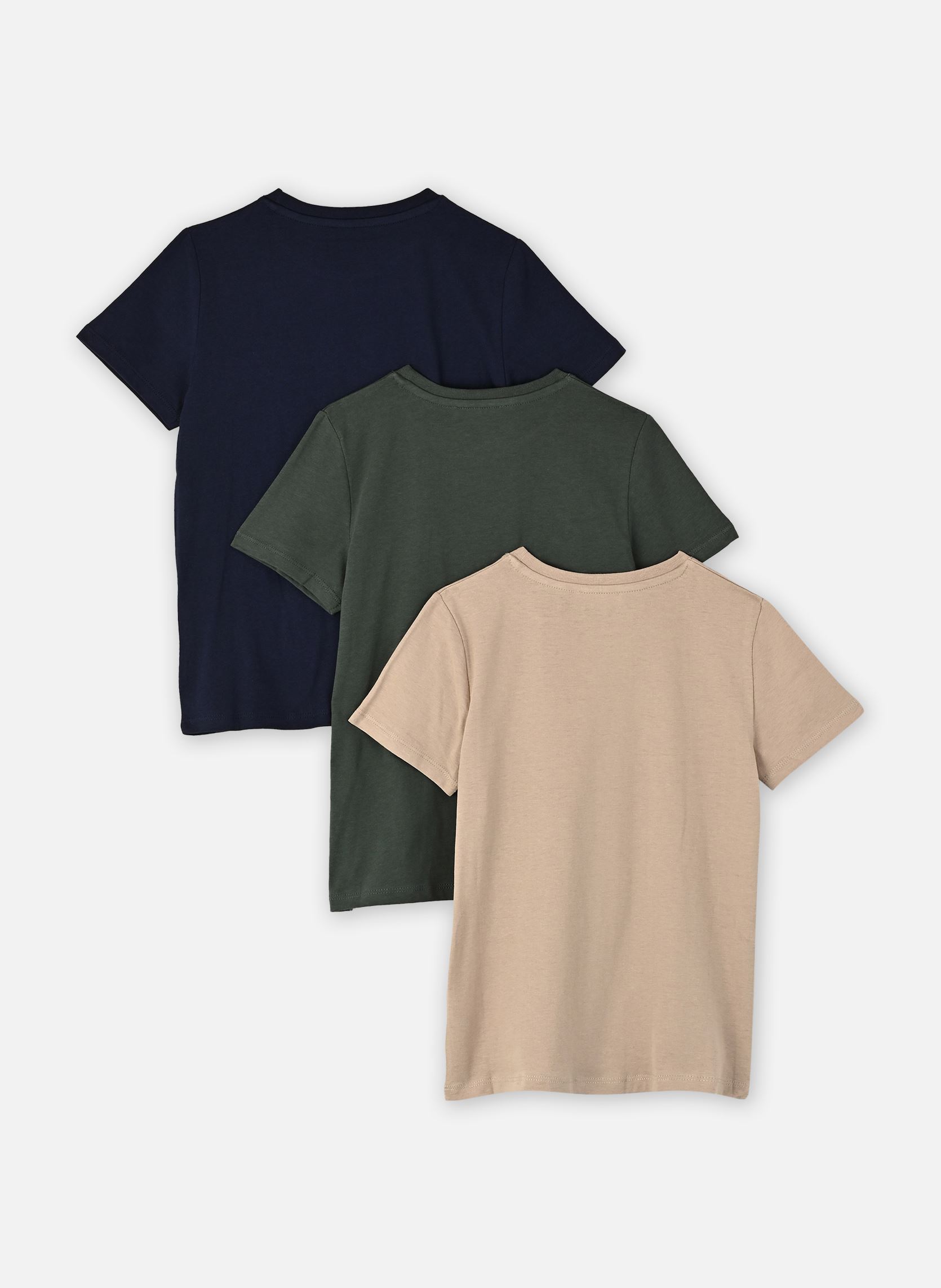Tee-shirts TEELOTKIDAC3 garçon bleu MADE BY Tee-shirts TEELOTKIDAC3 garçon bleu BLACK IRIS/ GARDEN TOPIARY/ ST
